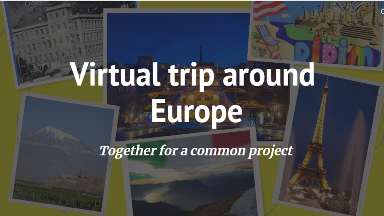 immagine home sito Virtual trip around Europre